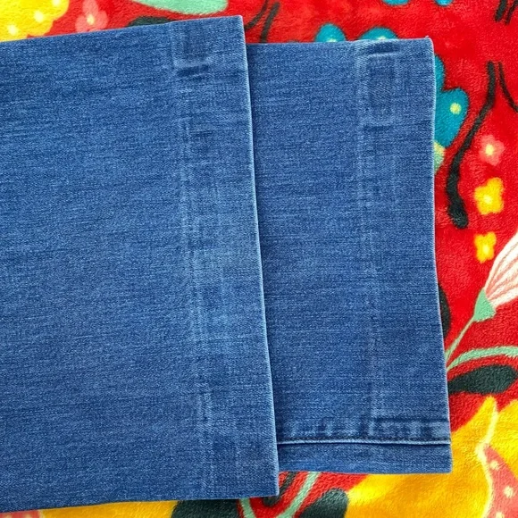 🎉FRAME Claire Denim Cropped Jumpsuit Wide Leg Small - Picture 15 of 16